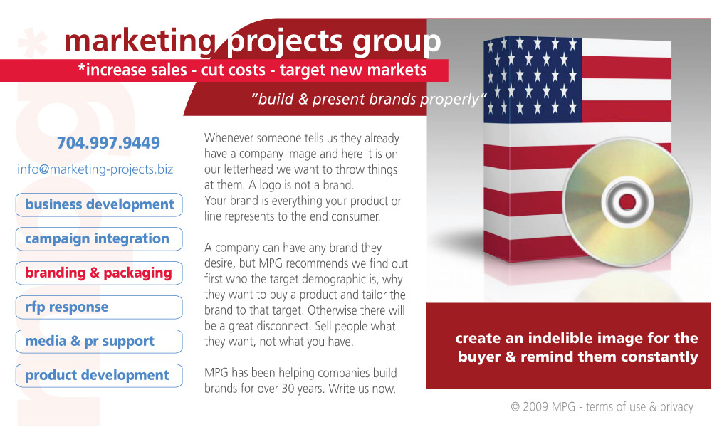 Marketing Projects Group Branding and Packaging